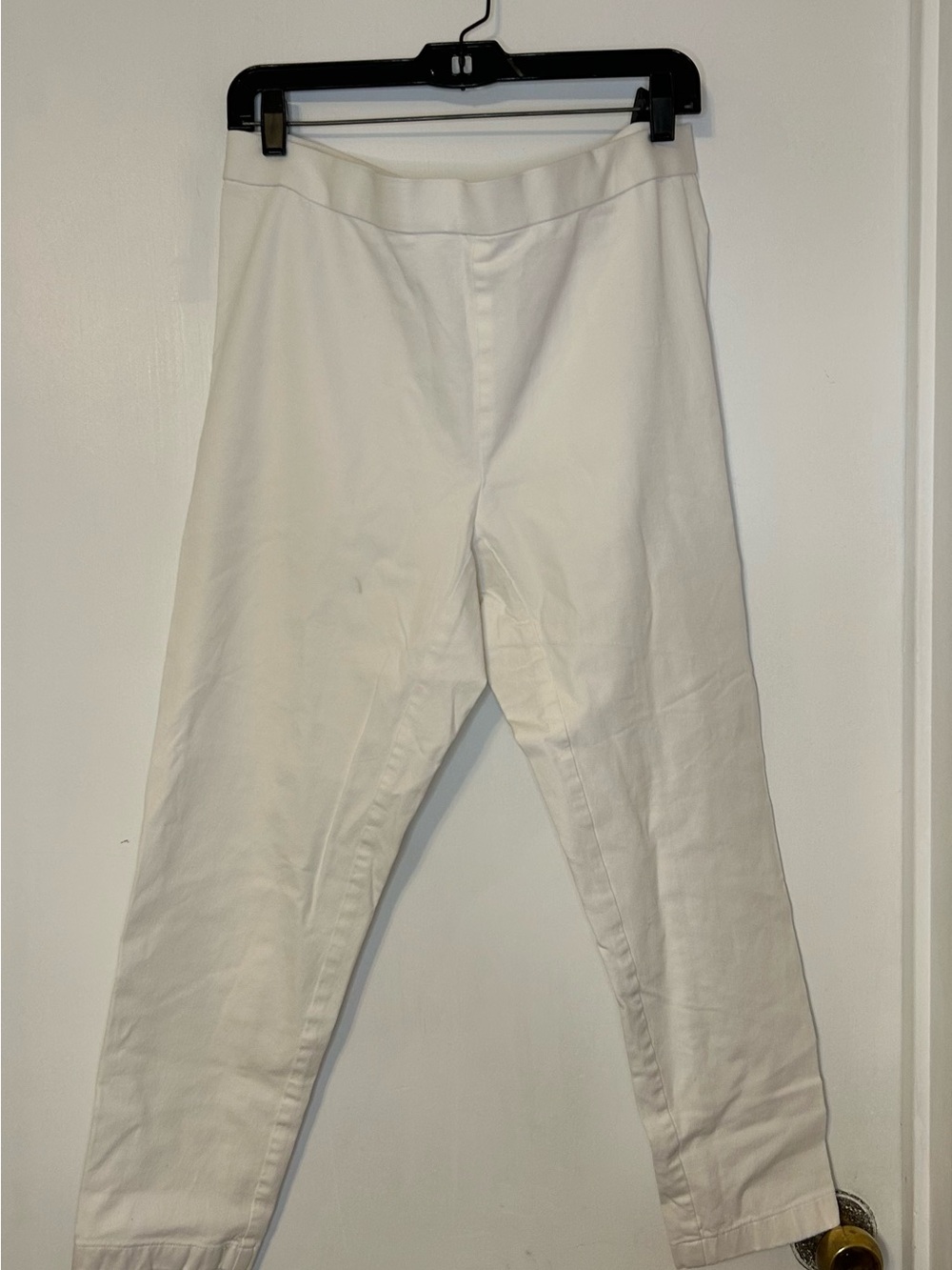 Lauren Ralph Lauren Women White Stretch Legging pants-needs repair